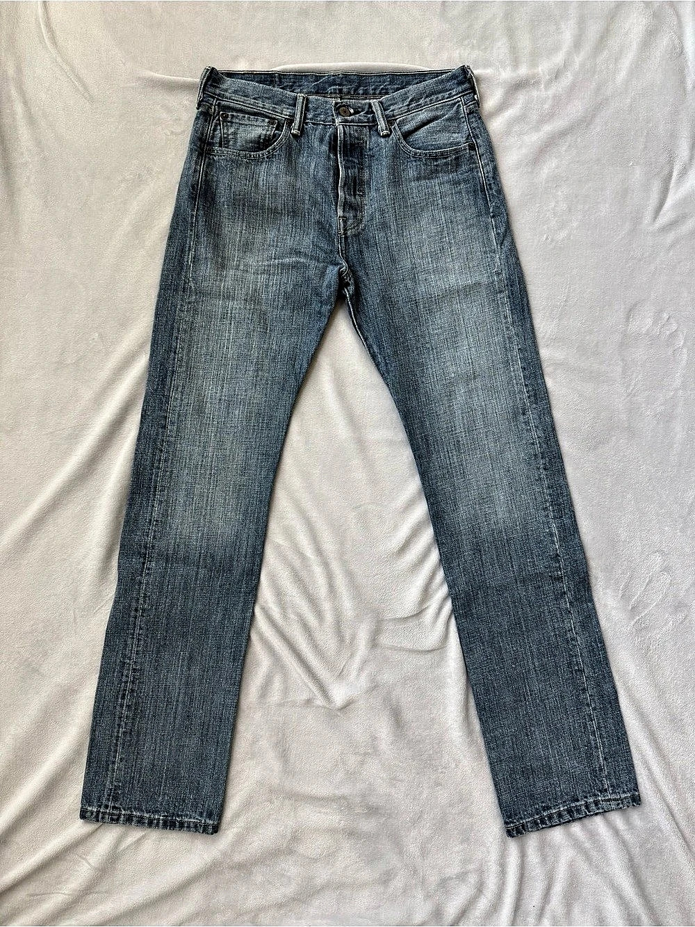Levi's 501 Original Fit Men's Blue Jeans Waist 29 Length 32